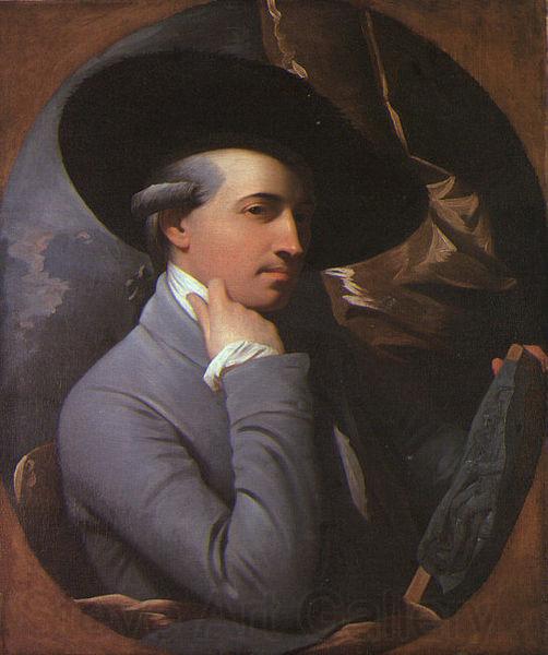 Benjamin West Self-portrait Norge oil painting art